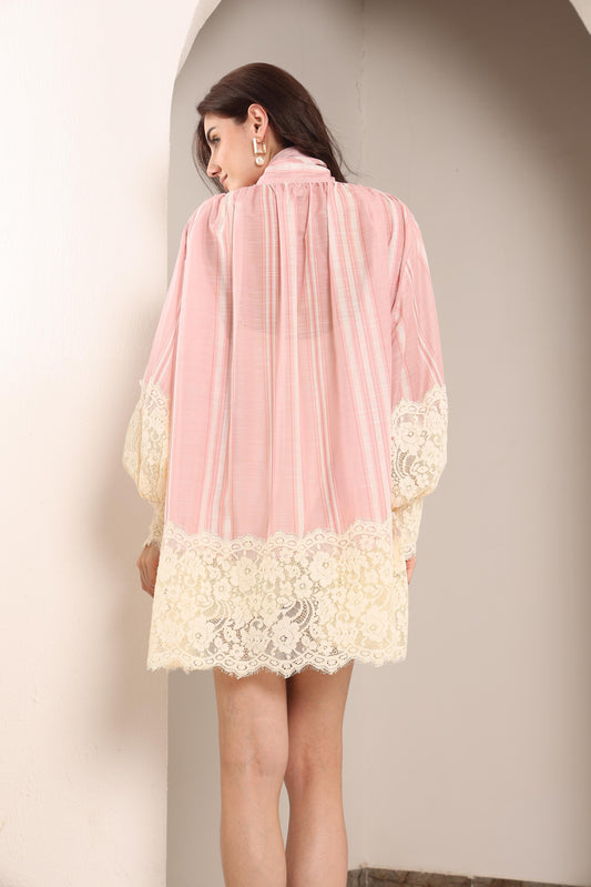 JIMMY DAY DRESS WITH LACE