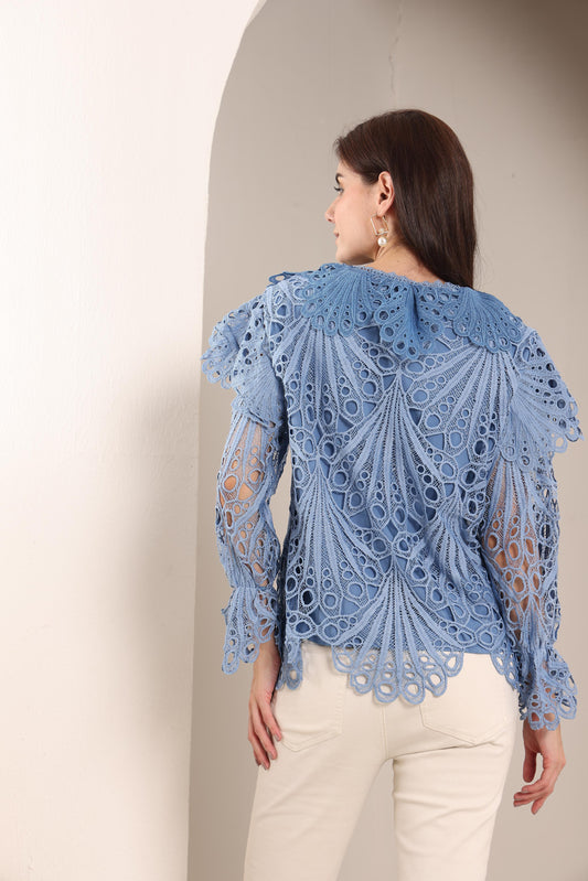 KYLIE LACE BLOUSE