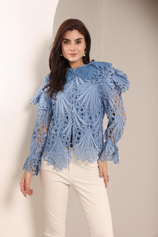 KYLIE LACE BLOUSE