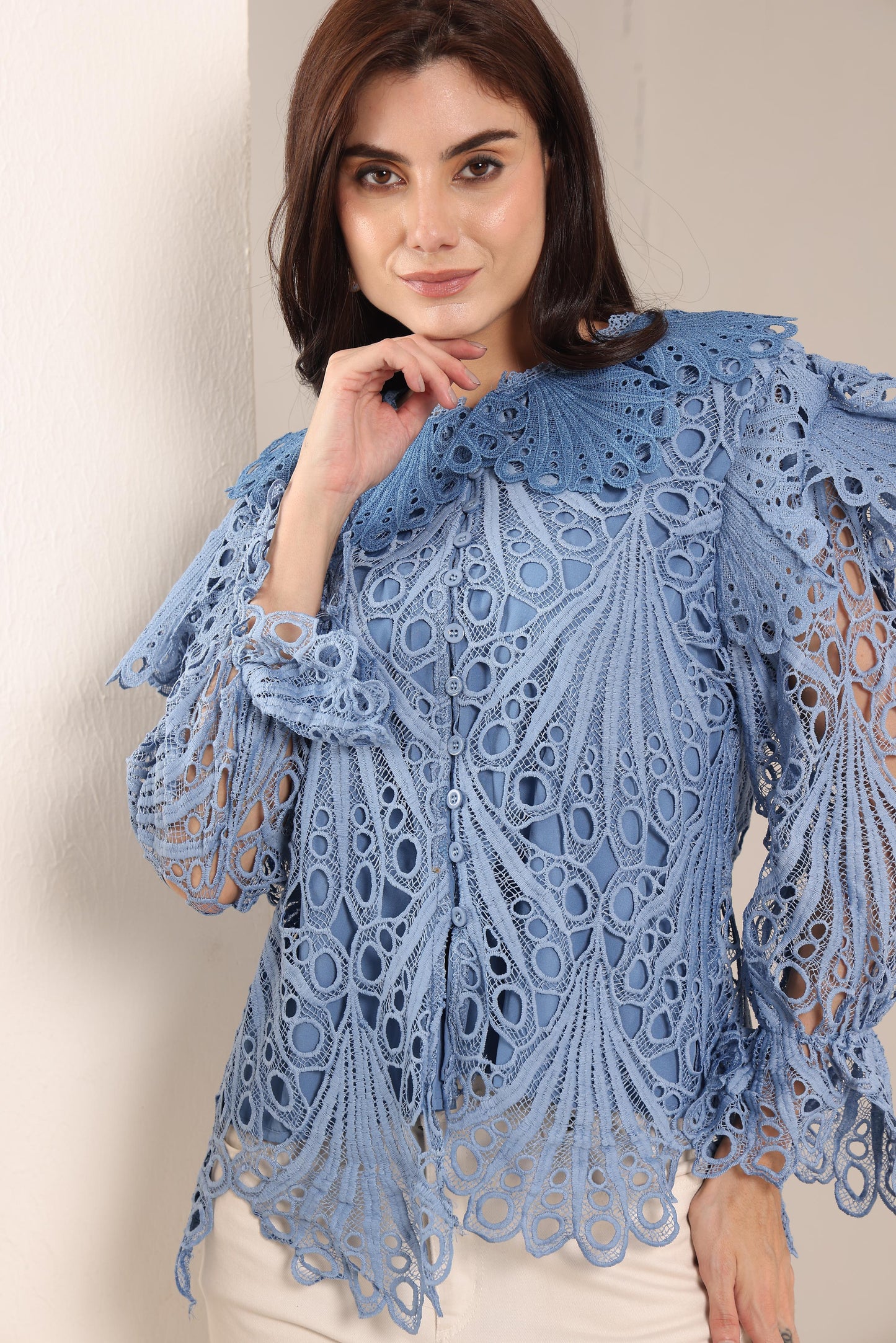 KYLIE LACE BLOUSE